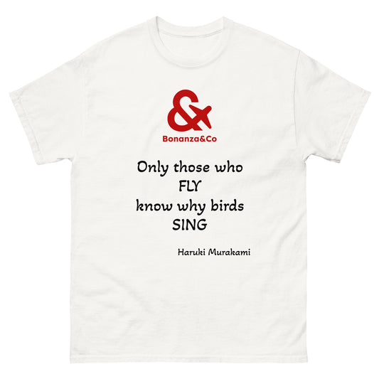 T-Shirt phrase Murakami en anglais pour les fans d'aviation