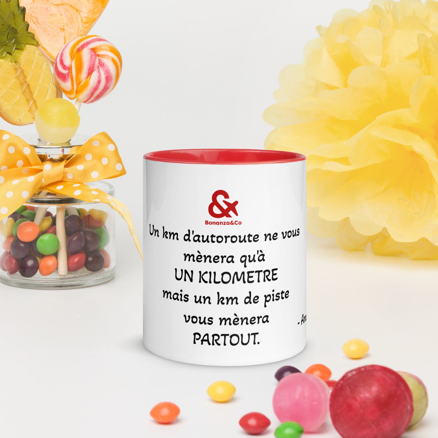 Mug phrase Anonyme en français pour les fans d'aviation