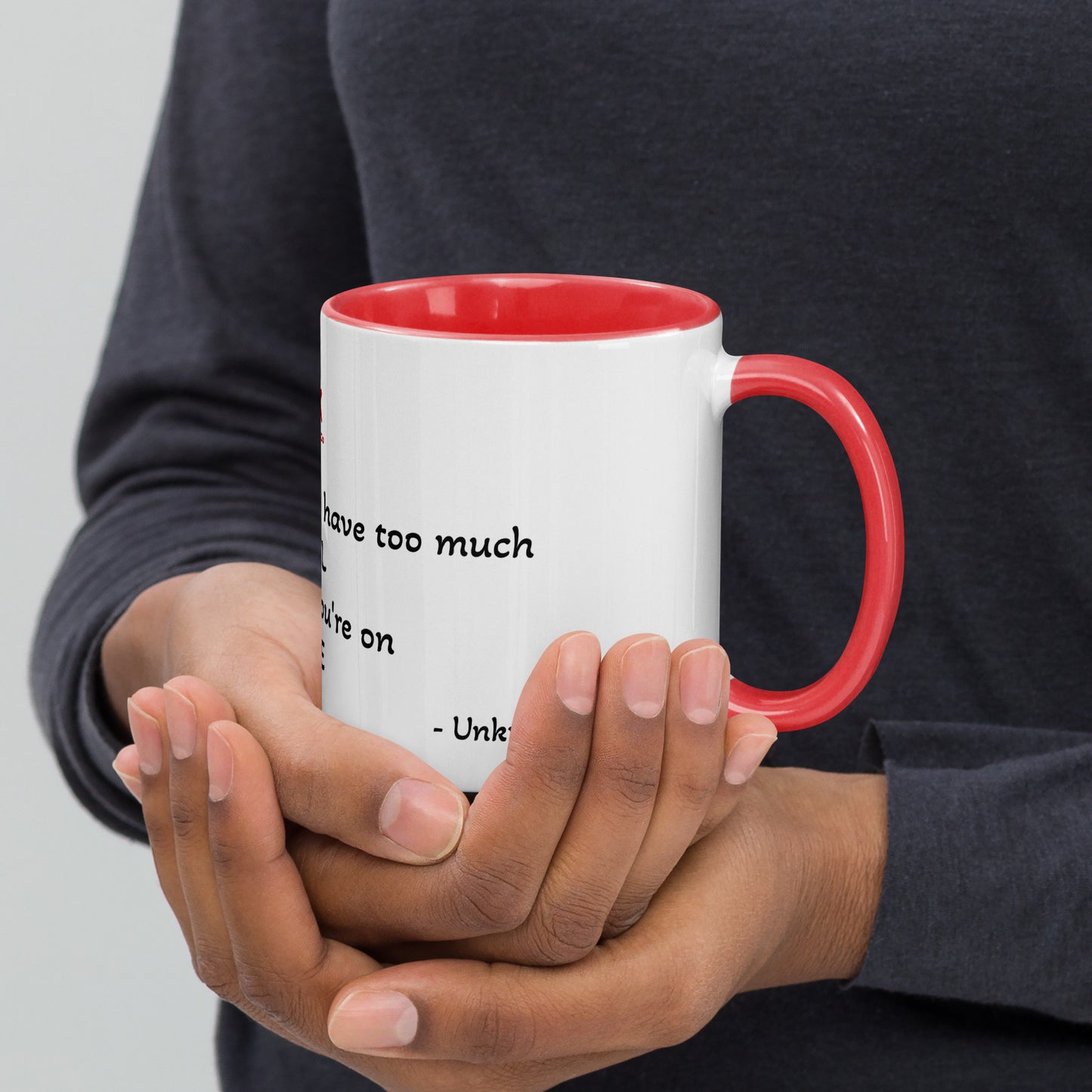 Mug phrase Inconnu en anglais pour les fans d'aviation