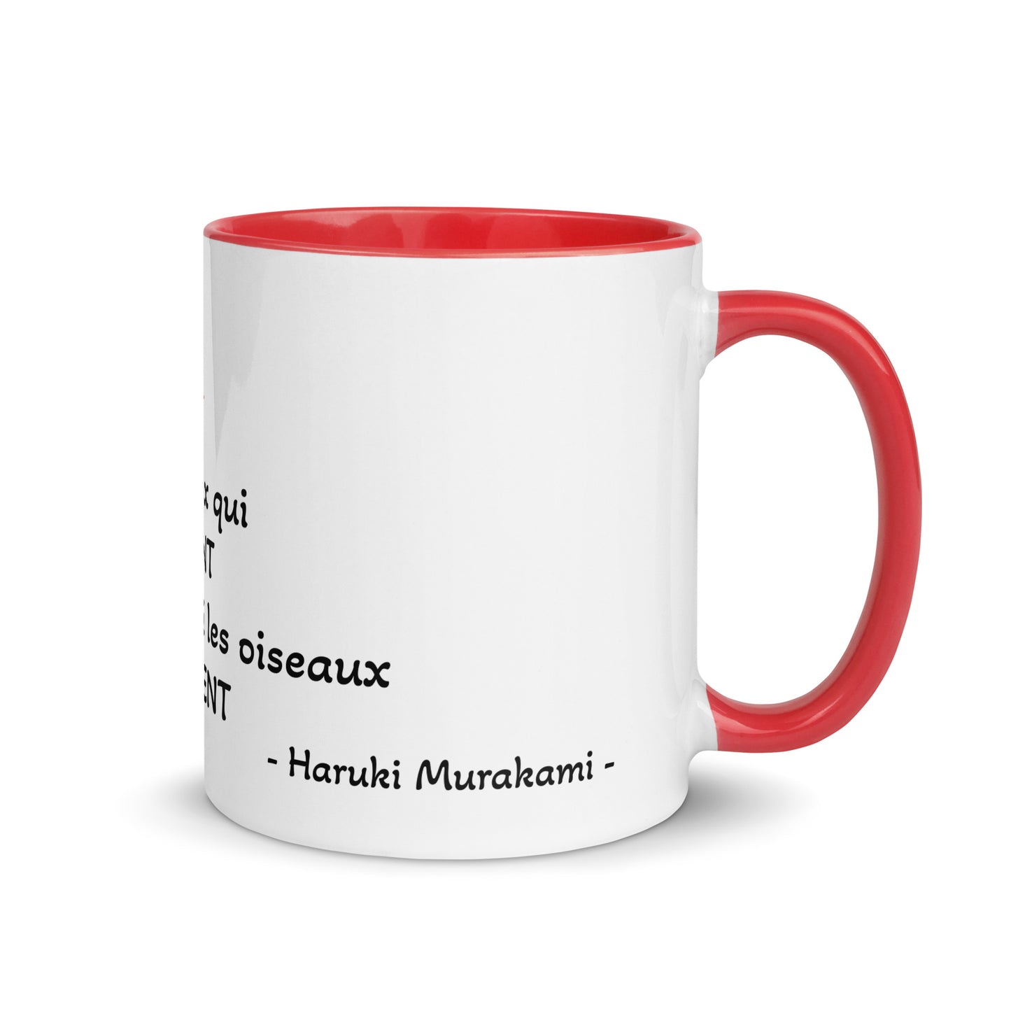 Mug phrase Murakami en français pour les fans d'aviation